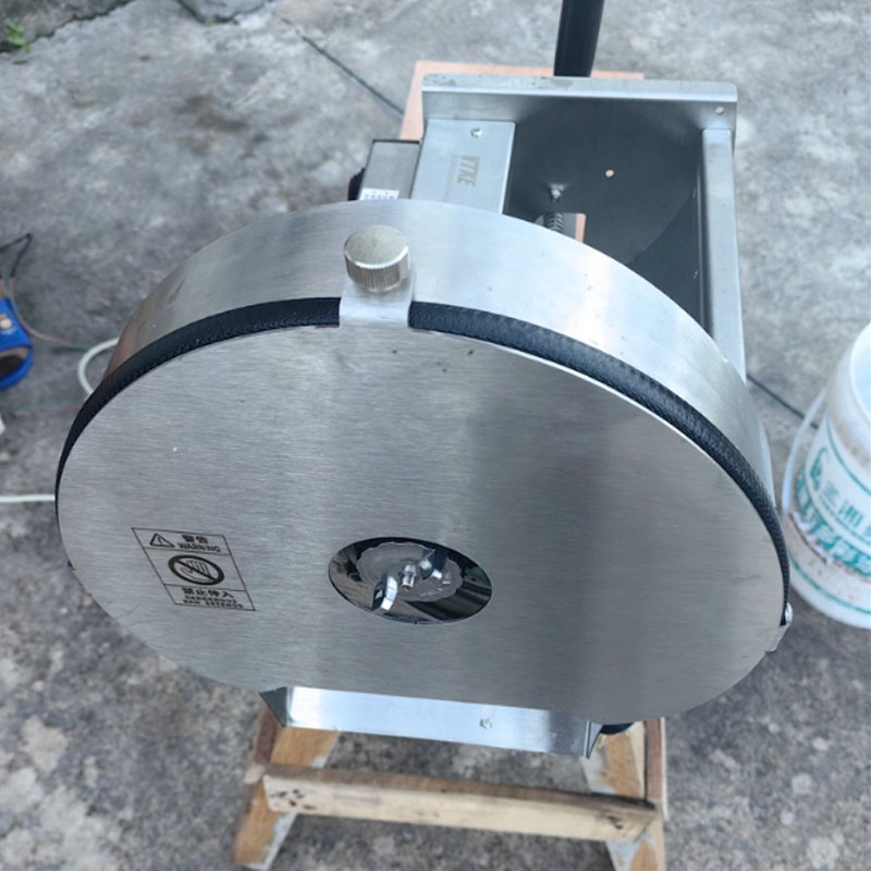 Automatic Meat Slicer Home - 電動野菜カッター ステンレス製 業務用 調整可能 自動フルーツシュレッダー 家庭用ミートスライサー