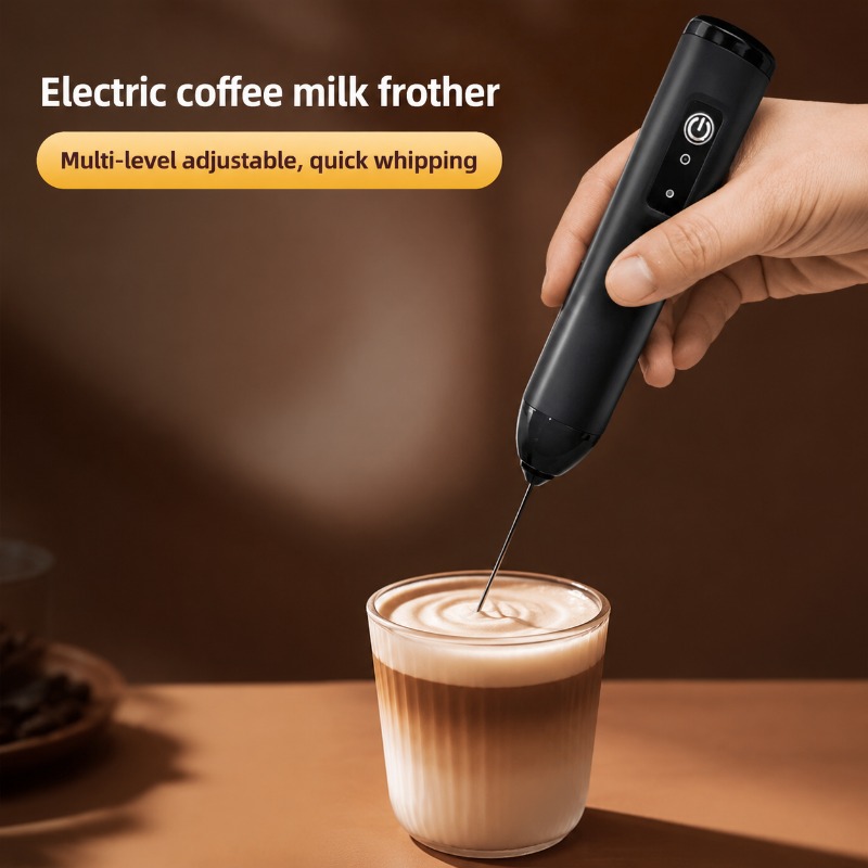 電動ミルク泡立て器 + エッグビーター ワイヤレス Type - Electric Milk Frother Handheld のレビューと価格